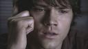 Sam on the phone with Dean